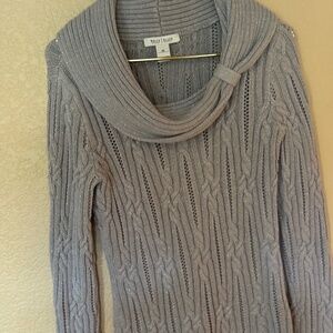 White House Black market cowl neck sweater